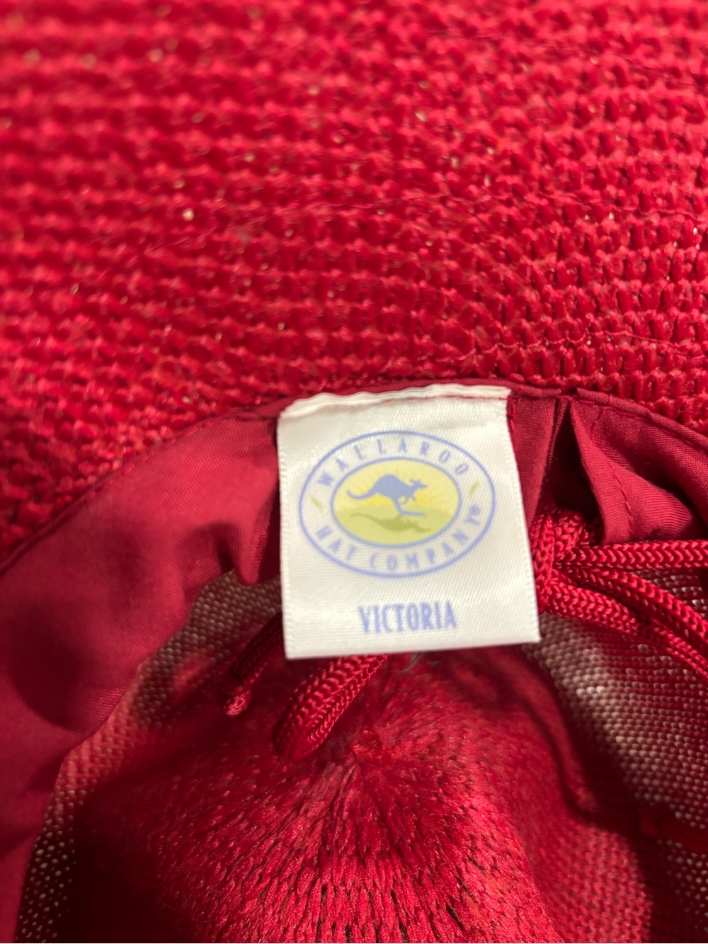 Wallaroo Cranberry Packable Sunhat - Picture 3 of 7